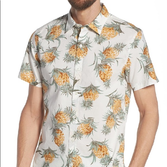 bonobos pineapple shirt